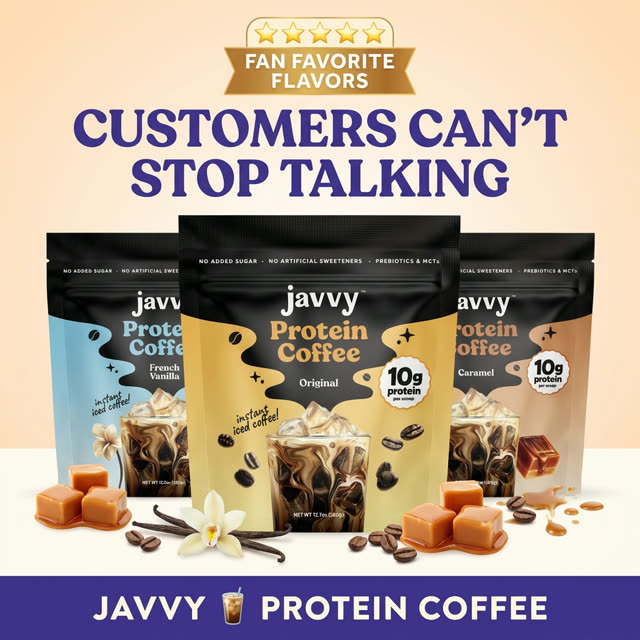 Javvy flavor trust social proof