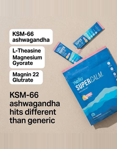 KSM-66 ashwagandha hits different than generic